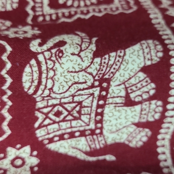 Bohotusk Elephant Harem Pants with Side Cargo Pocket - Picture 3 of 8